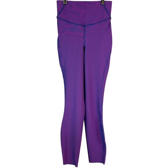 Lululemon Base Pace High-Rise Tight 25" Two-Tone Ribbed Sonic Pink Sz 2 NWT - Picture 4 of 11